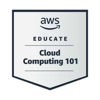 AWS Educate Introduction to Cloud 101 Badge